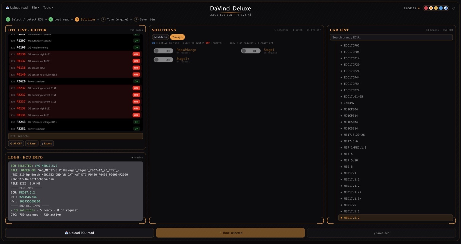DaVinci Deluxe on Windows 2