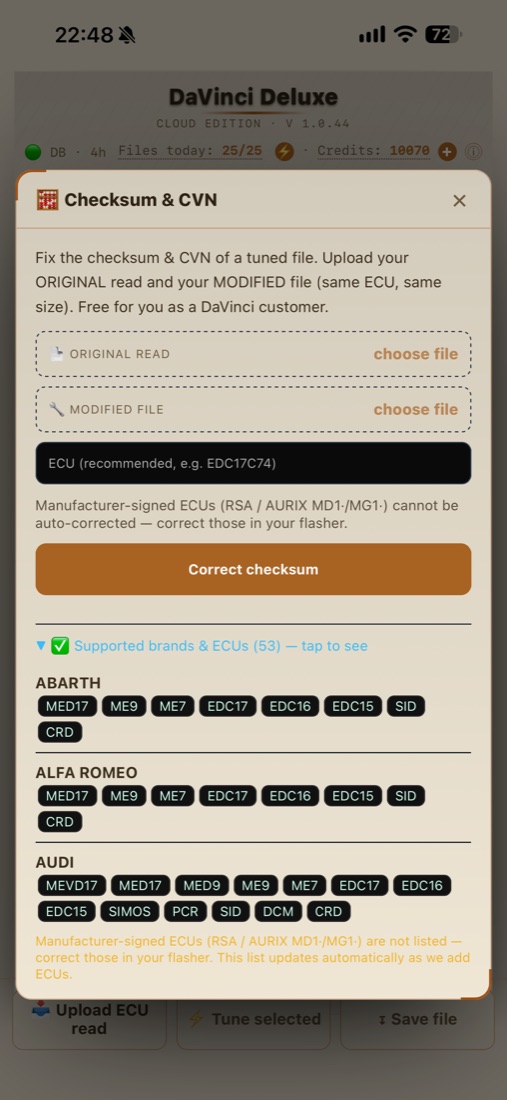 DaVinci Deluxe su iPhone 53