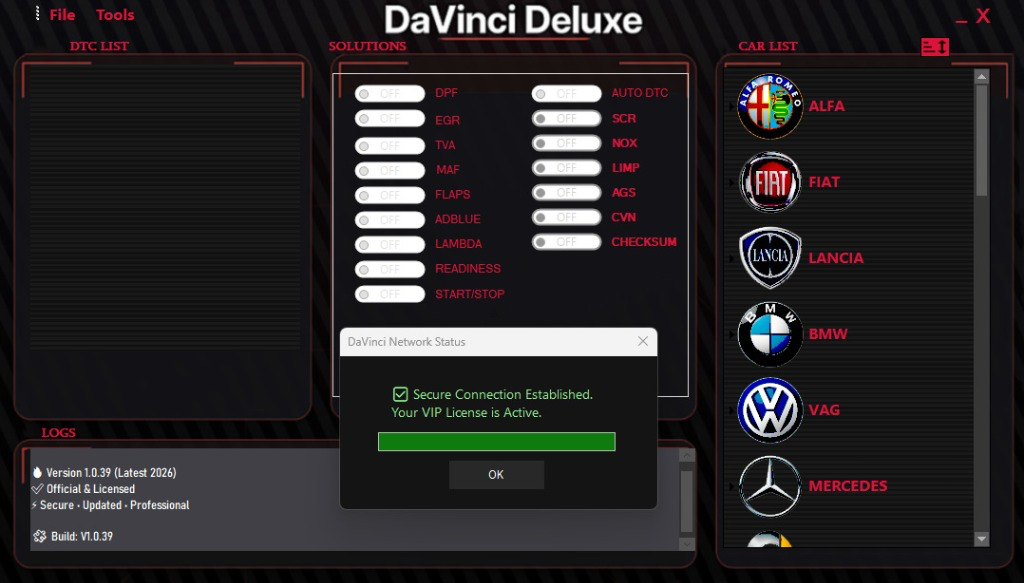DaVinci UI 10