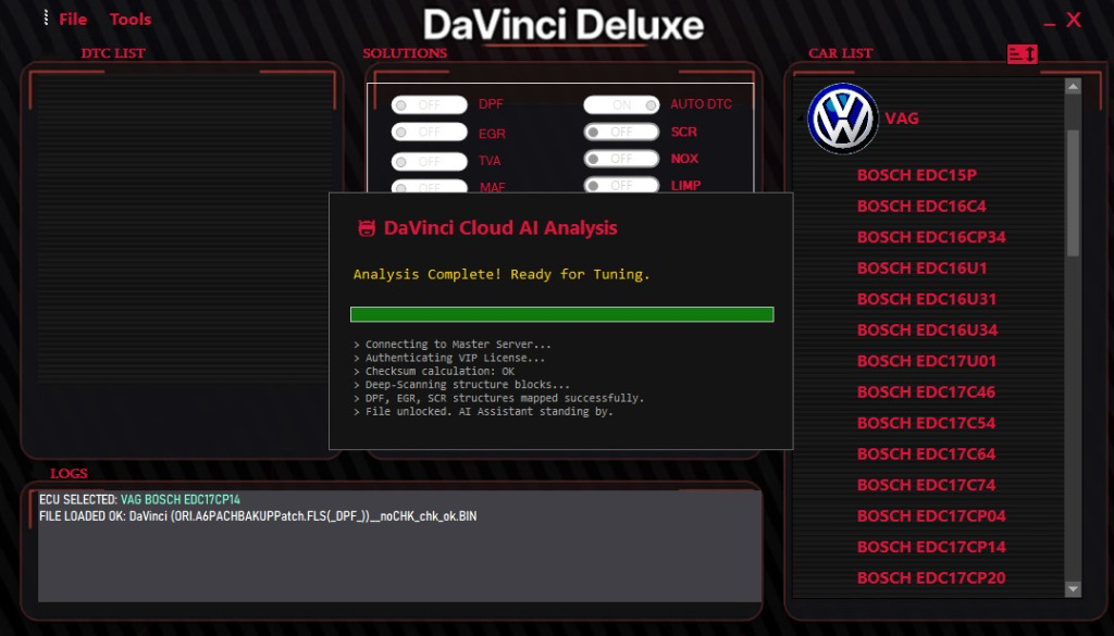 DaVinci UI 8